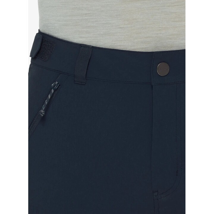 Pantalones de senderismo Mammut Runbold IV con perneras desmontables, azul marino, talla M, 680138