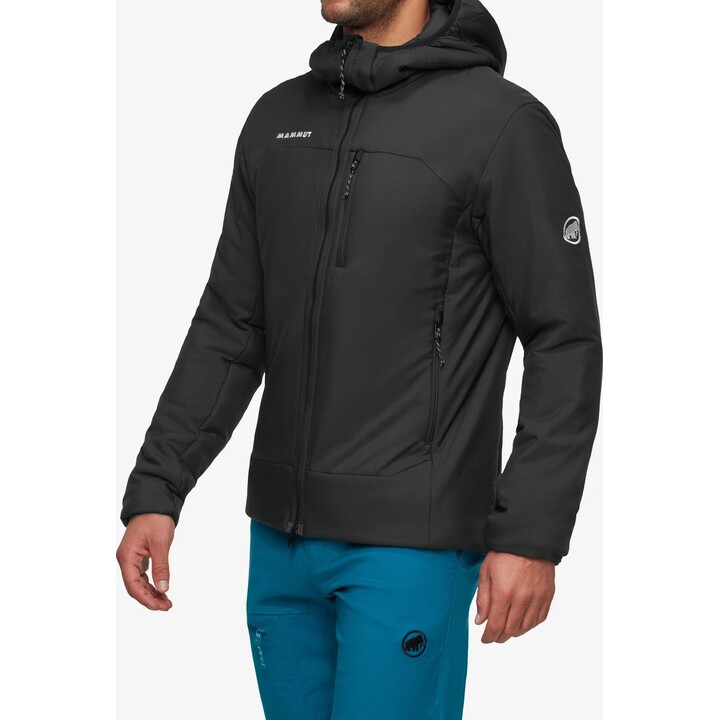 Chaqueta con capucha Mammut Rime IN, negra, talla M, 679291