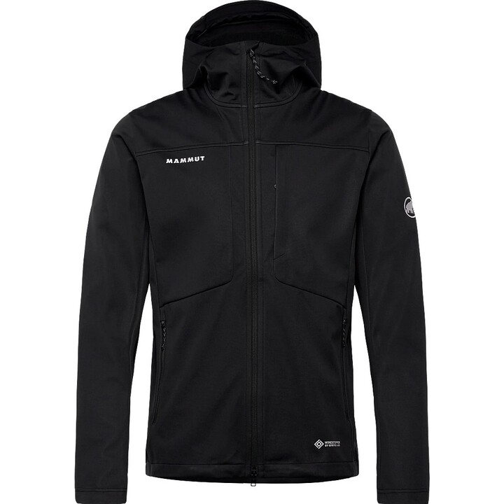 Chaqueta con capucha Mammut Ultimate VIII SO, negra, talla S, 679138