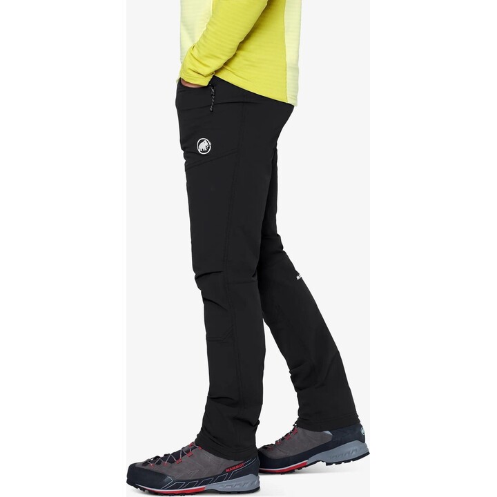 Pantalon softshell Mammut Taiss SO Outdoor, noir, taille L, 726899