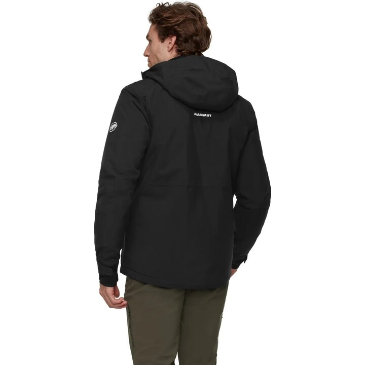 Chaqueta con capucha Mammut Linard HS Thermo, negra, talla XXL, 679197