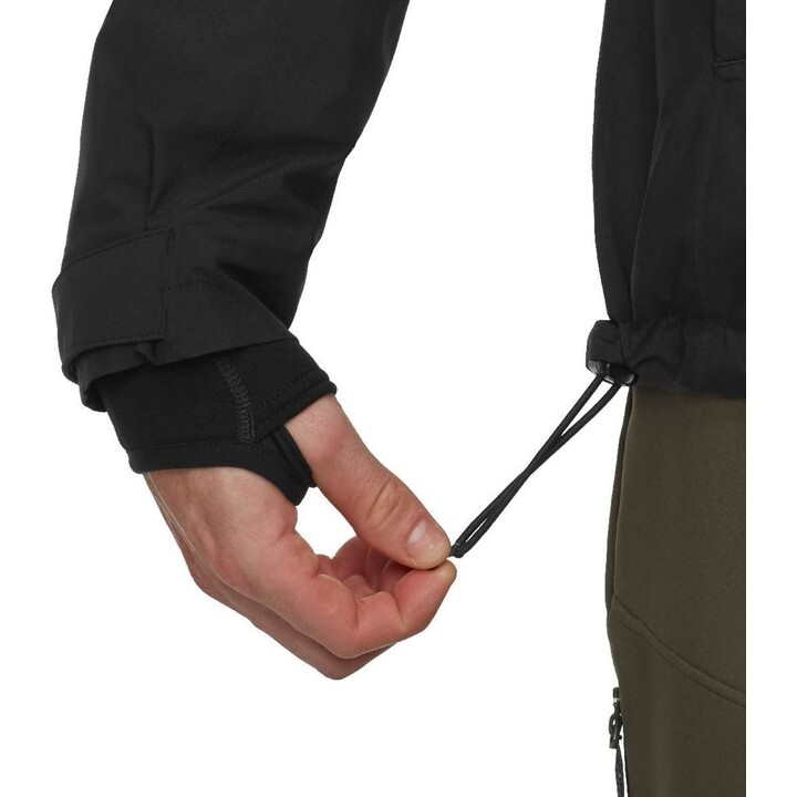 Chaqueta con capucha Mammut Linard HS Thermo, negra, talla XL, 679157