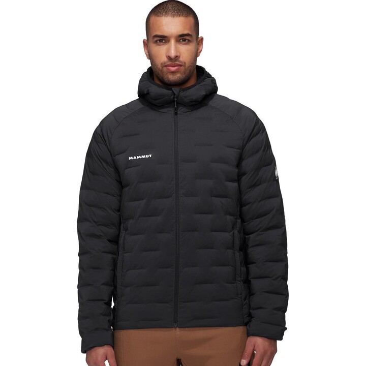 Casaco com capuz Mammut Sender IN, preto, 568478