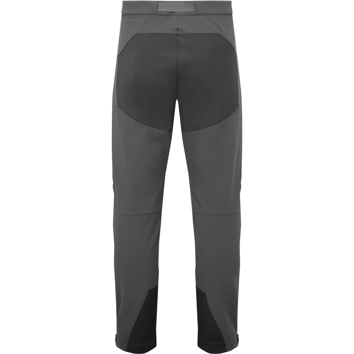 Pantalones Mountain Equipment Mission Softshell, negro obsidiano, talla L, 678450