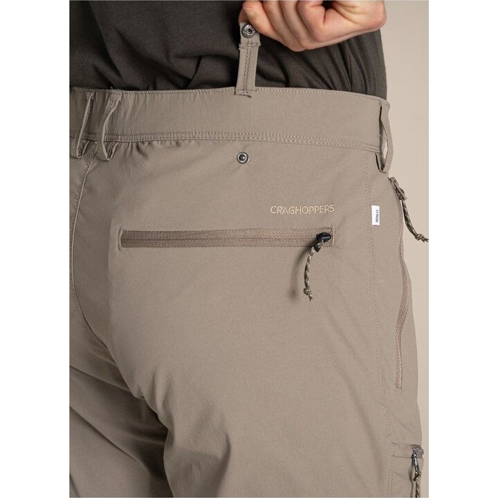 Pantalones de senderismo Craghoppers NosiLife Pro III, color Pebble, talla XL, 520553