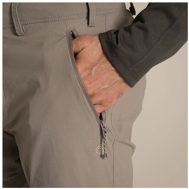 Pantalones de senderismo Craghoppers NosiLife Pro III, color Pebble, talla XL, 520553