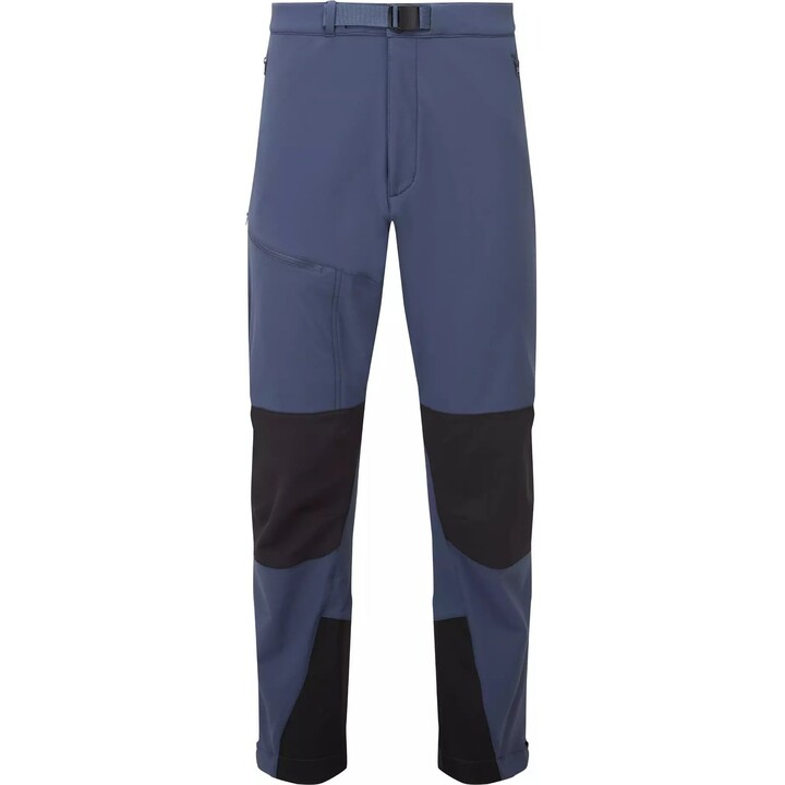 Pantalones Mountain Equipment Mission Softshell, negro obsidiano, talla XL, 678480