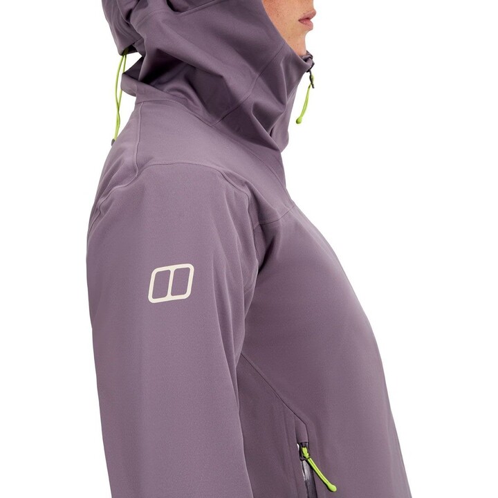 Chaqueta softshell Berghaus Ridge-Roamer 3L, color Purple Planet, talla M, 708431