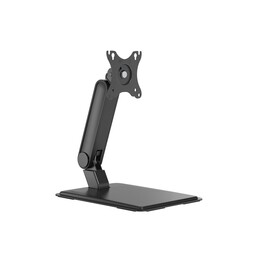 Suporte de mesa com base equip 650124 para tela sensível ao toque de 17 a 32 polegadas, VESA máximo 100x100, 8 kg, preto