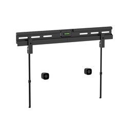 Suporte de parede fixo Equip 650364 para 1 tela de 37" a 86", VESA máx. 600x400, máx. 60kg, preto