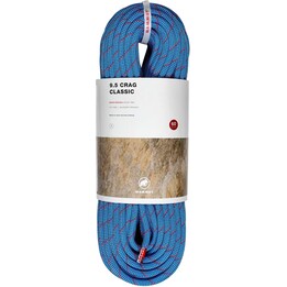 Cuerda Mammut 9.5 Crag Classic 632343, 60 m, blanco/azul