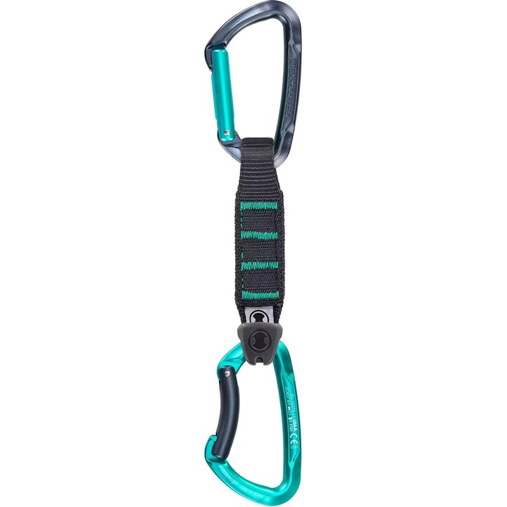 Juego de cintas exprés Skylotec Lime Set NY Pro 727431, paquete de 6, 12 cm, antracita / aguamarina