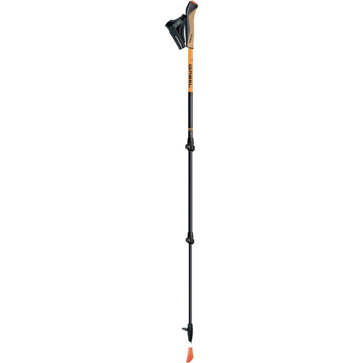Bastones de marcha nórdica Gabel Carbon XT 3S FL 733535, 63-135 cm