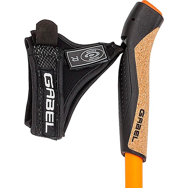 Bastones de marcha nórdica Gabel Carbon XT 3S FL 733535, 63-135 cm