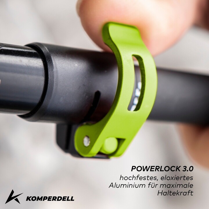 Bastones de senderismo Komperdell Carbon Pro Zero Compact 622404 Malbec