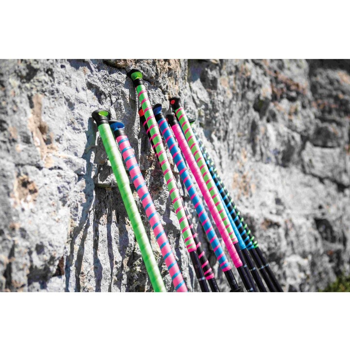 Bastones de trail running Komperdell FXP Composite 682000, verde, 120 cm
