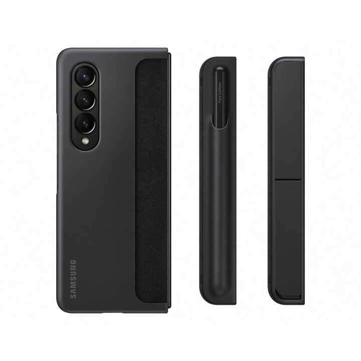 Samsung Standing Cover con Pen Negro, para Samsung Galaxy Z Fold4, EF-OF93PCBEGWW