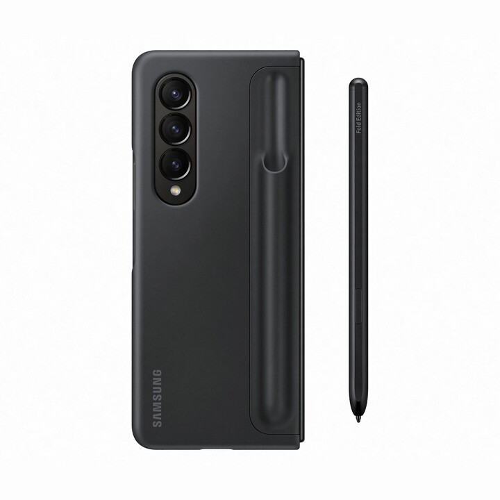 Samsung Standing Cover con Pen Negro, para Samsung Galaxy Z Fold4, EF-OF93PCBEGWW