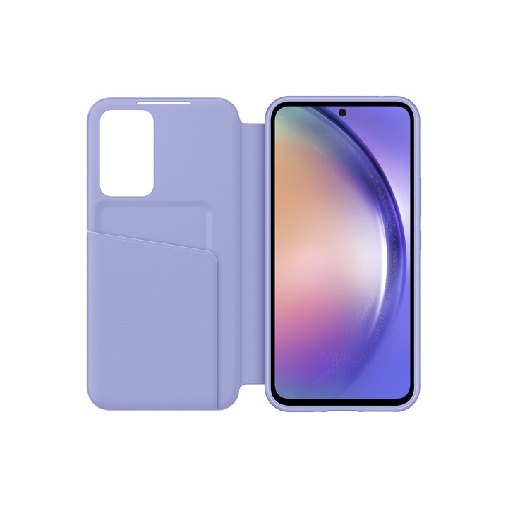 Samsung Smart View Wallet Cover Blueberry, für Galaxy A54 5G, EF-ZA546CVEGWW