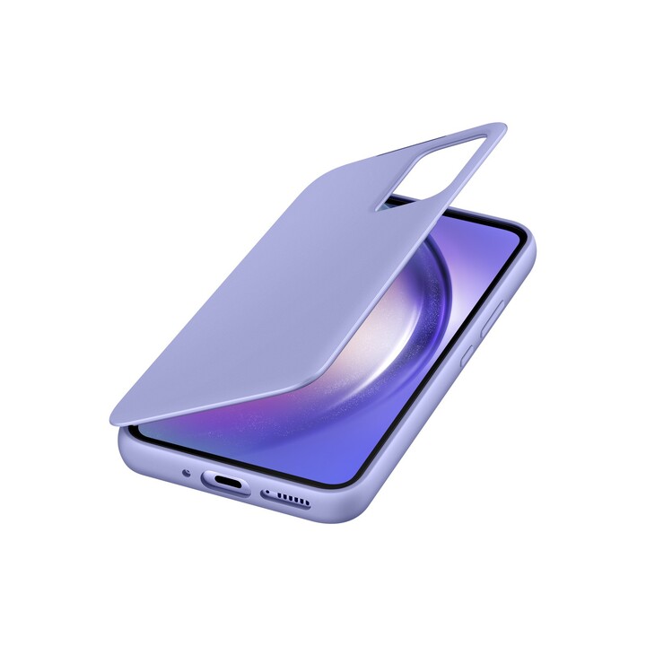 Étui portefeuille Samsung Smart View Myrtille, pour Galaxy A54 5G, EF-ZA546CVEGWW