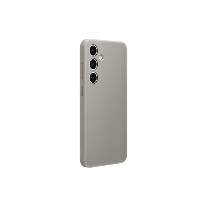 Capa de couro vegano Samsung by Hochuen na cor taupe para Galaxy S24+, GP-FPS926HCAAW