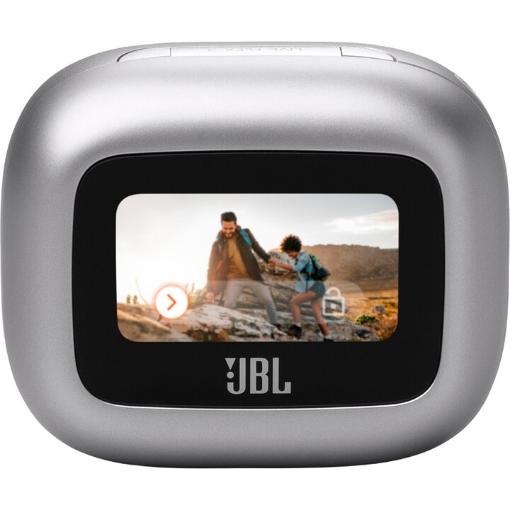 Cuffie in-ear wireless JBL Live Flex 3, colore argento, JBLLIVEFLEX3SIL