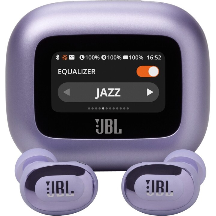Cuffie in-ear wireless JBL Live Buds 3, colore viola, JBLLIVEBUDS3PUR