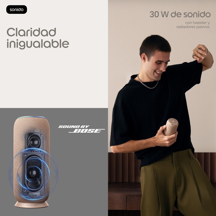Motorola Sound Flow, taupe chaud