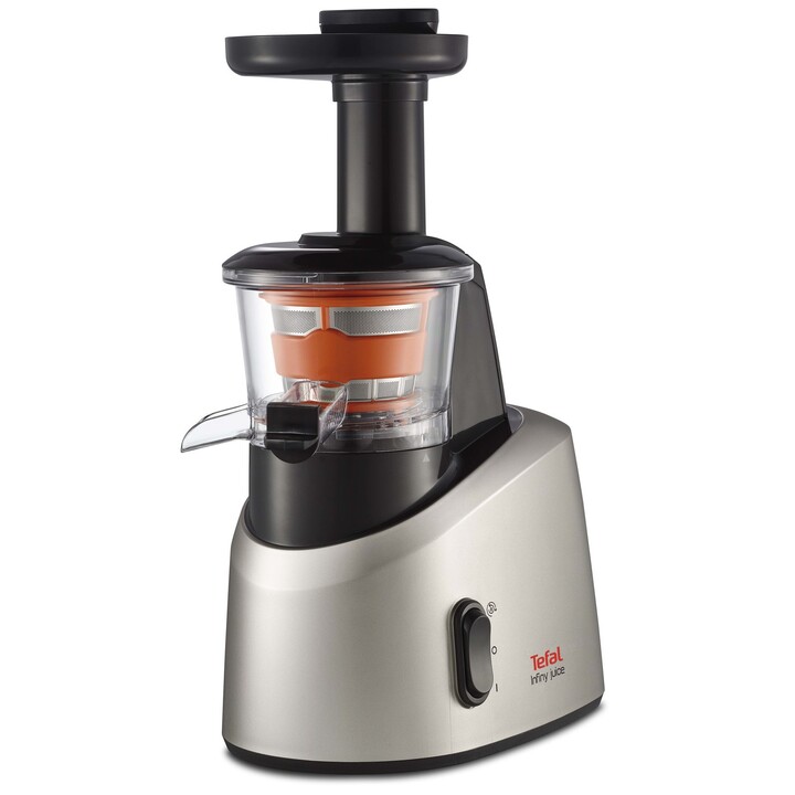 Tefal Infiny Juice ZC255B Juicer Grey, Silver 200 W