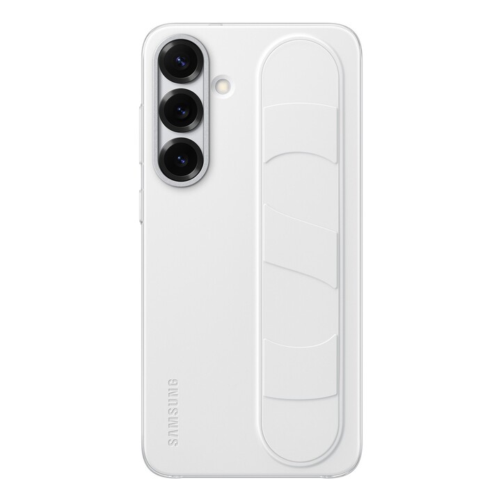 Custodia con supporto Samsung bianca, per Galaxy S25+, EF-GS936CWEGWW
