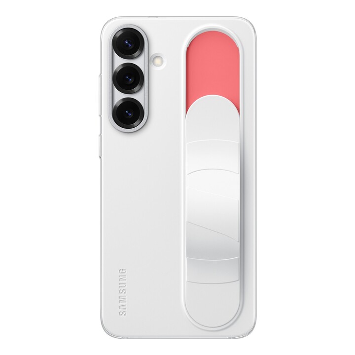 Custodia con supporto Samsung bianca, per Galaxy S25+, EF-GS936CWEGWW