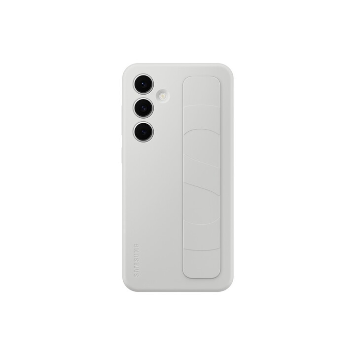 Capa Samsung com suporte e apoio para os pés, cinza, para Galaxy S24 FE, EF-GS721CJEGWW