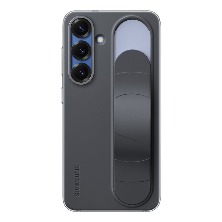 Samsung Standing Grip Case Schwarz, für Galaxy S25, EF-GS921CLEGWW