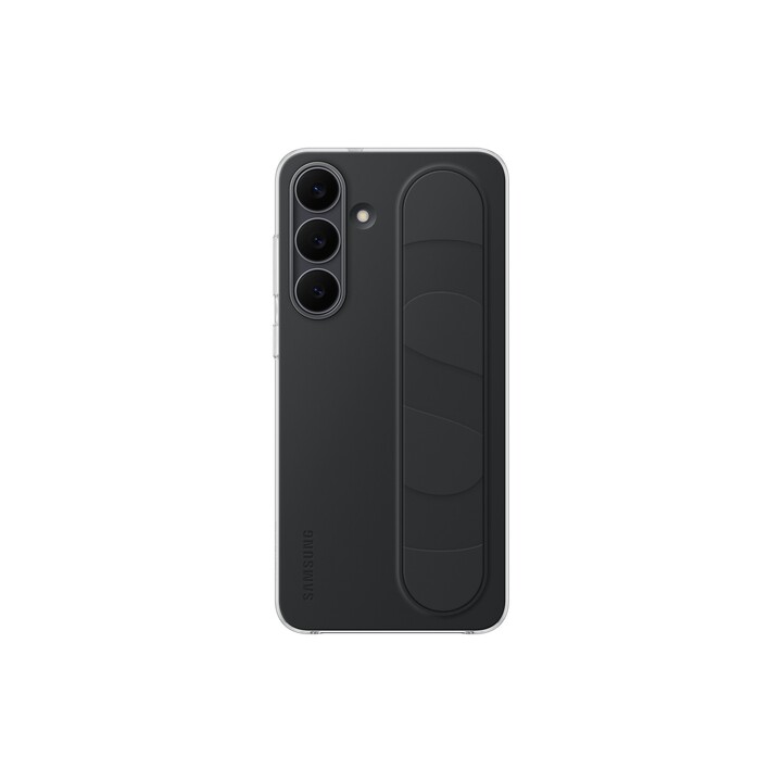 Samsung Standing Grip Case Schwarz, für Galaxy S25 FE, EF-GS731CBEGWW
