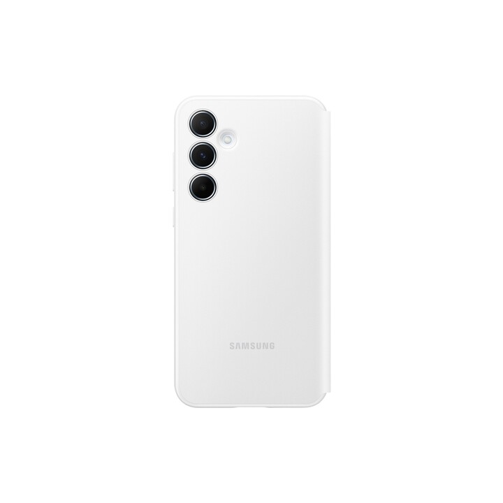 Étui portefeuille Samsung Smart View blanc, pour Galaxy A55, EF-ZA556CWEGWW