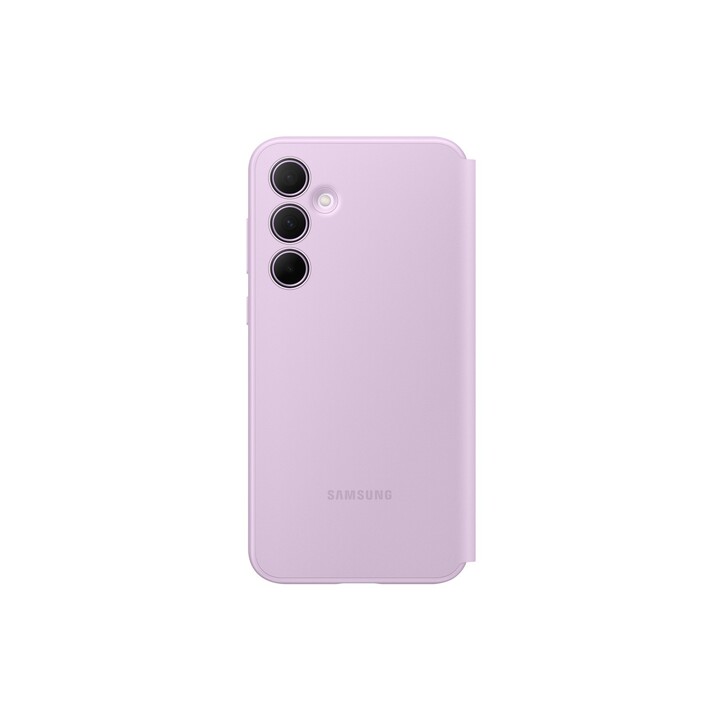 Samsung Smart View Wallet Cover Lavendel, für Galaxy A35, EF-ZA356CVEGWW