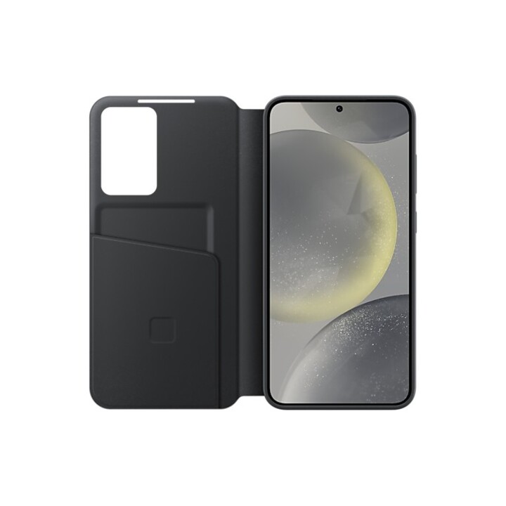 Samsung Smart View Wallet Cover Schwarz, für Galaxy S24 Plus, EF-ZS926CBEGWW