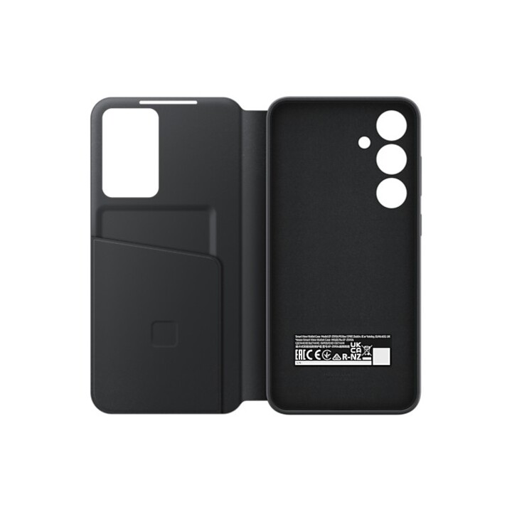 Capa carteira Samsung Smart View preta, para Galaxy S24 Plus, EF-ZS926CBEGWW