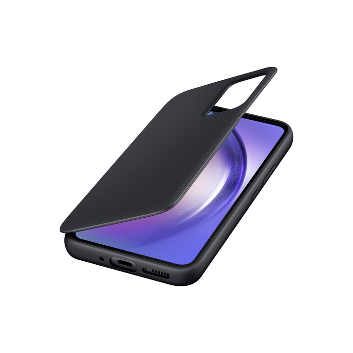 Samsung Smart View Wallet Cover Schwarz, für Galaxy A54 5G, EF-ZA546CBEGWW