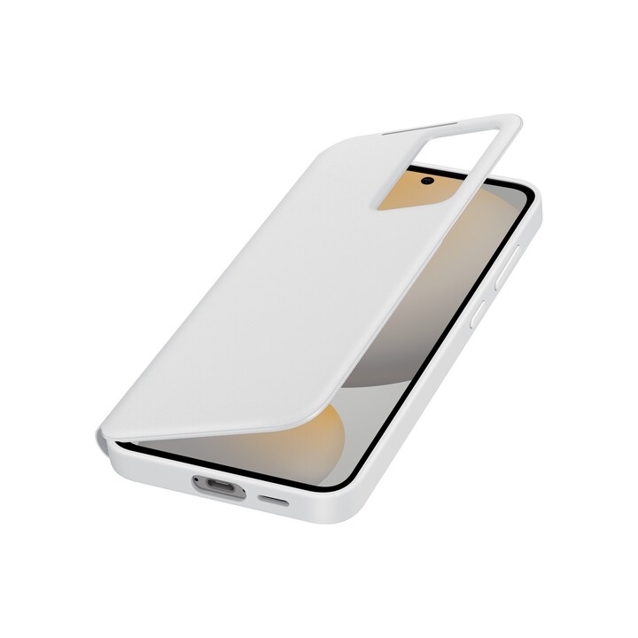 Étui portefeuille Samsung Smart View blanc, pour Galaxy S24 FE, EF-ZS721CWEGWW