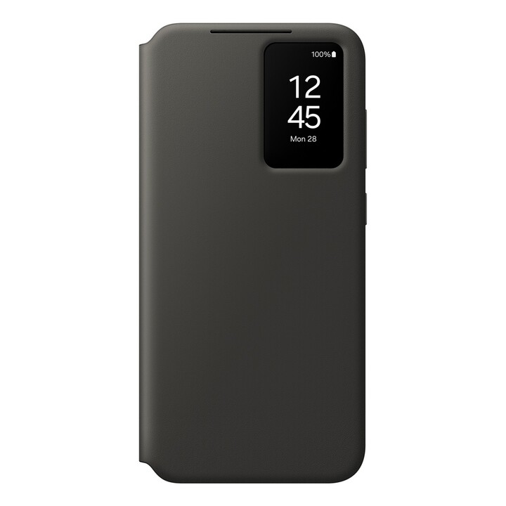 Samsung Smart View Wallet Case Schwarz, für Galaxy S24 FE