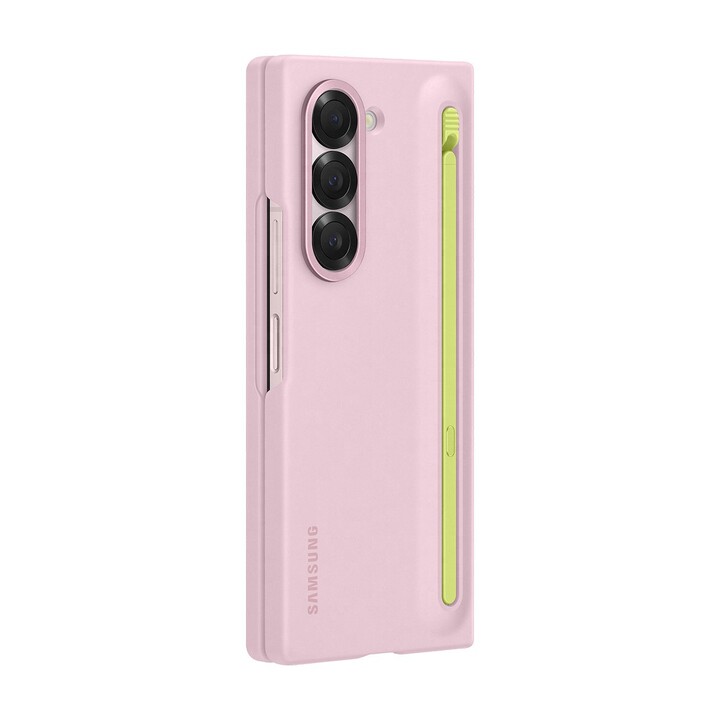 Samsung Funda fina con S Pen rosa, para Samsung Galaxy Fold6, EF-OF95PCPE