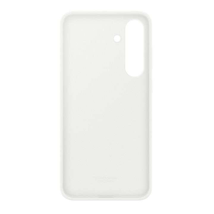 Custodia in silicone bianca per Samsung Galaxy S25 FE, modello EF-PS731CWEGWW