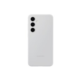 Graue Silikonhülle für Samsung Galaxy S24 FE, EF-PS721CJEGWW