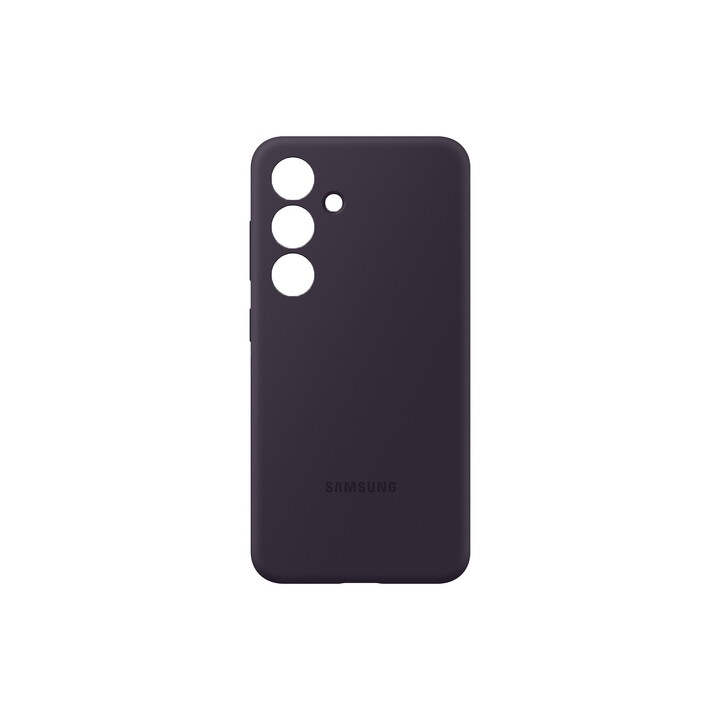 Samsung Silikonhülle Dunkelviolett, für Galaxy S24, EF-PS921TEEGWW
