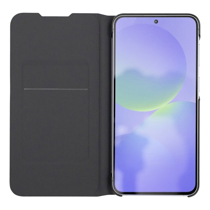 Capa flip estilo livro Samsung Mobeen, preta, para Galaxy A37, GP-FWA376AEABW