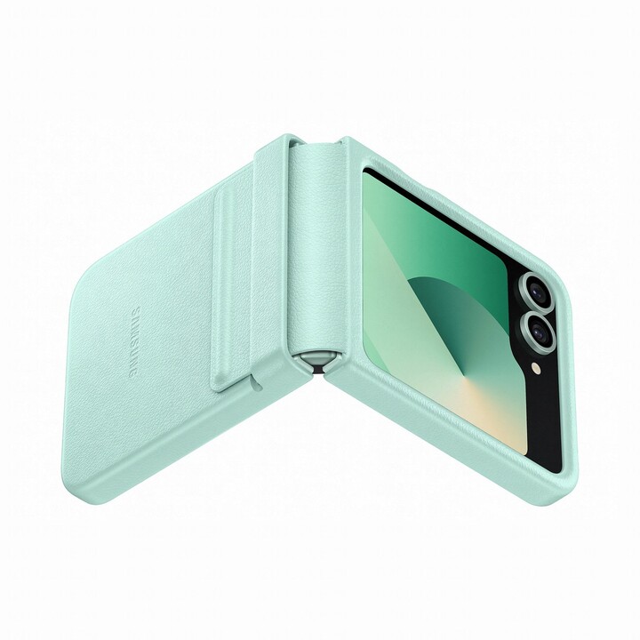 Samsung Funda Kindsuit Mint, para Samsung Galaxy Z Flip6, EF-VF741PMEGWW