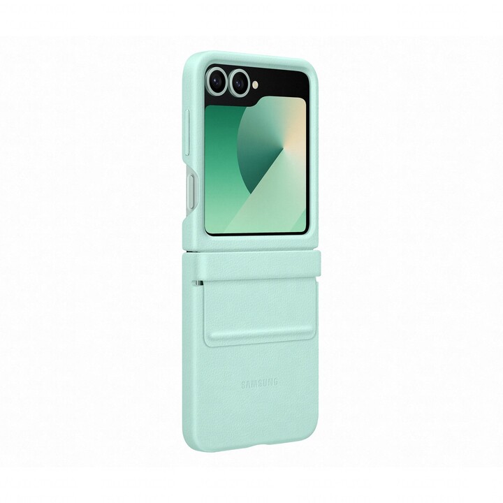 Custodia Samsung Kindsuit color menta, per Samsung Galaxy Z Flip6, EF-VF741PMEGWW