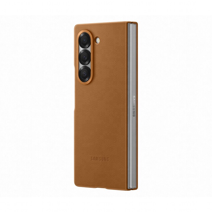 Capa Samsung Kindsuit marrom, para Samsung Galaxy Fold6, EF-VF956PAE