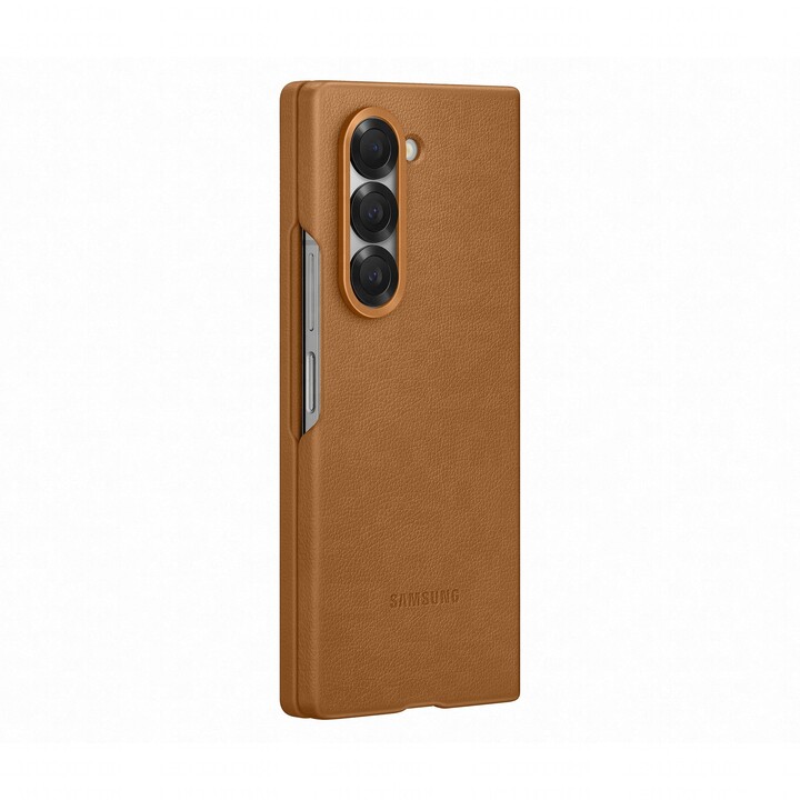 Samsung Kindsuit Hülle Braun, für Samsung Galaxy Fold6, EF-VF956PAE